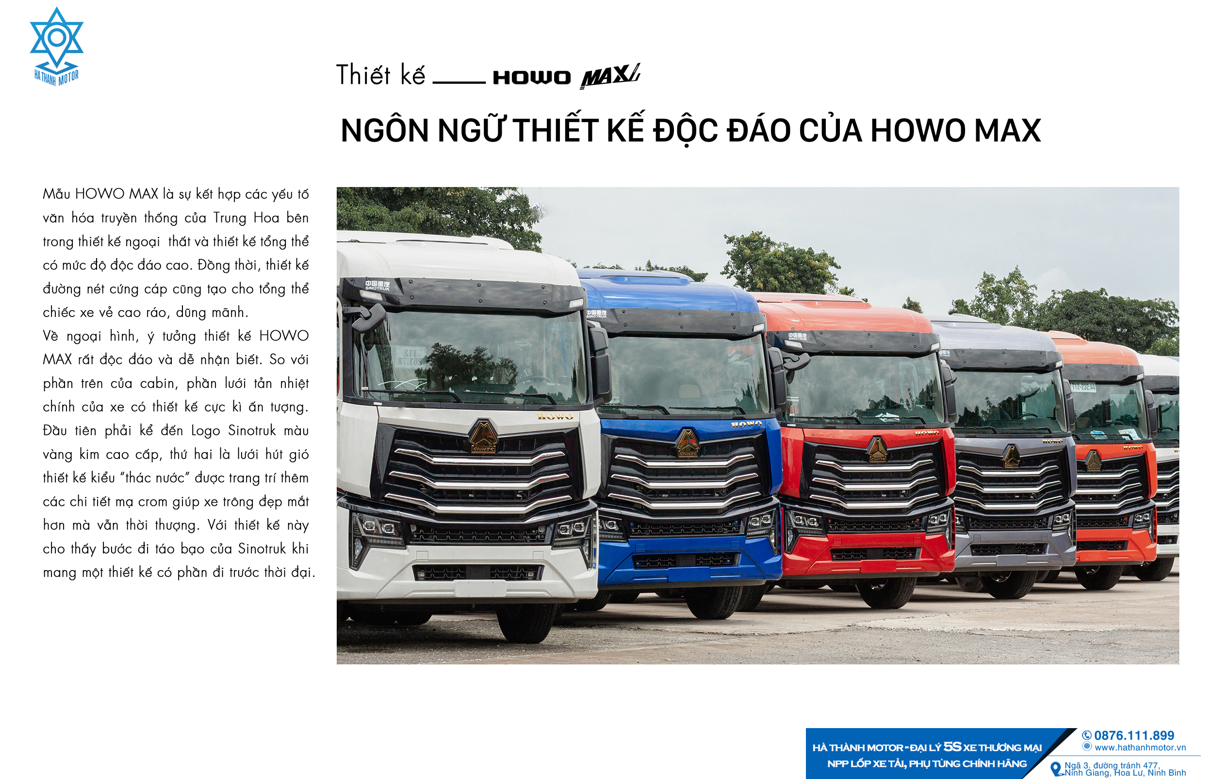 Xe Đầu Kéo Howo Max 460Hp Cầu Láp